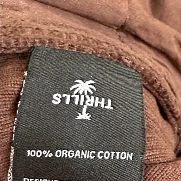 Thrills Womens Organic Cotton Preppy Corduroy High Waist Boho‎ Granola Shorts 10 - Picture 9 of 10